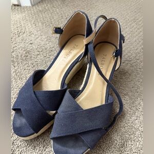 Talbots espadrille wedges